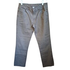 Stio Rivet Canvas Pants Mens 36x32 Olive‎ EUC